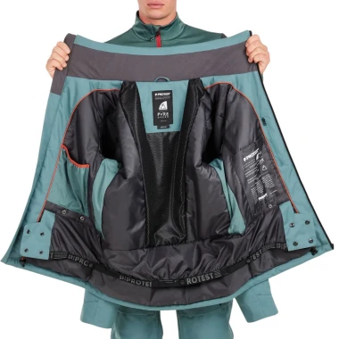 PROTEST PRTCLAYDON SNOWJACKET ATLANTIC GREEN