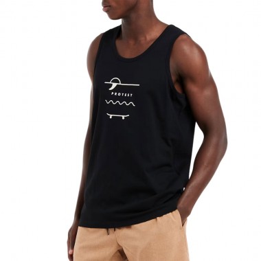 PROTEST PRTDINCHI SINGLET TRUE BLACK