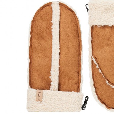 PROTEST PRTDUST MITTEN TEDDY BROWN