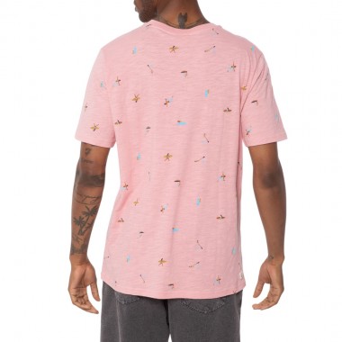 PROTEST PRTEGONIA T-SHIRT SILVER PINK