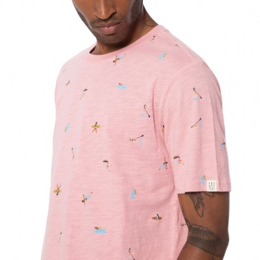 PROTEST PRTEGONIA T-SHIRT SILVER PINK
