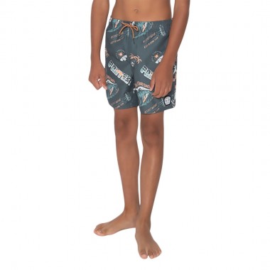 PROTEST PRTHARRIS JR BEACHSHORT HUNTERGREEN