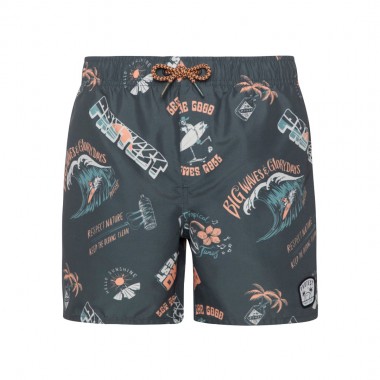 PROTEST PRTHARRIS JR BEACHSHORT HUNTERGREEN