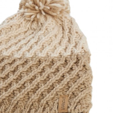 PROTEST PRTHIKER BEANIE BAMBOO BEIGE