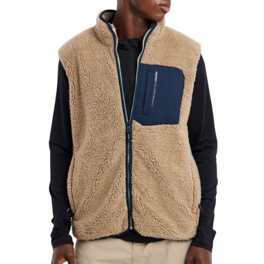 PROTEST PRTHYAMS BODYWARMER BAMBOOBEIGE