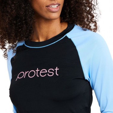 PROTEST PRTJACY RASHGUARD LONG SLEEVE TRUE BLACK