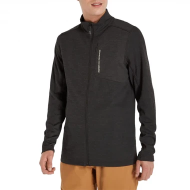 PROTEST PRTKARAOKE FULL ZIP TOP TRUE BLACK