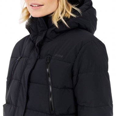 PROTEST PRTKOOKY LONG JACKET TRUE BLACK