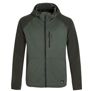 PROTEST PRTLADOGA FULL ZIP HOODY HUNTERGREEN