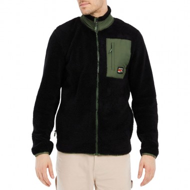 PROTEST PRTLOAD OUTDOOR FULLZIPTOP TRUE BLACK