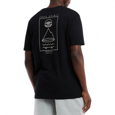 PROTEST PRTRHODAS T-SHIRT TRUE BLACK