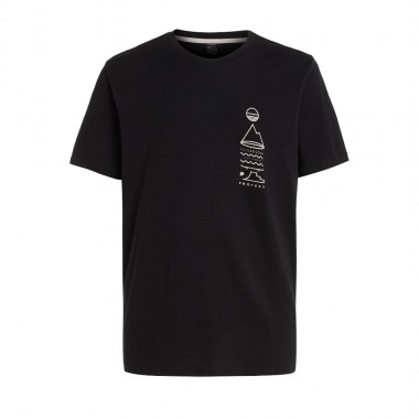 PROTEST PRTRHODAS T-SHIRT TRUE BLACK