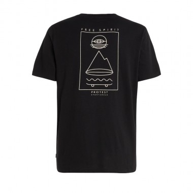 PROTEST PRTRHODAS T-SHIRT TRUE BLACK