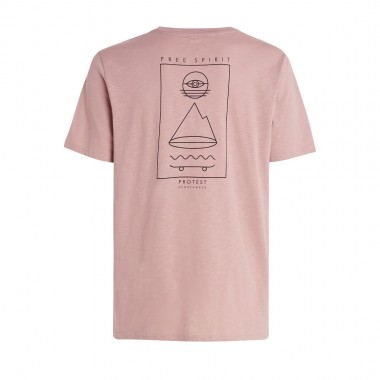 PROTEST PRTRHODAS T-SHIRT MAUVEPINK