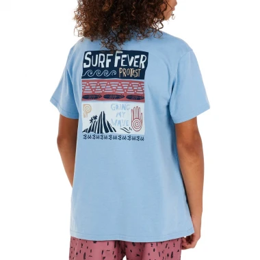 PROTEST PRTROBBIE JR T-SHIRT DUSK BLUE