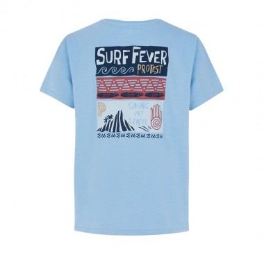 PROTEST PRTROBBIE JR T-SHIRT DUSK BLUE