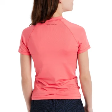 PROTEST PRTSENNA JR RASHGUARD SHORT SLEEVE SUGARCORAL