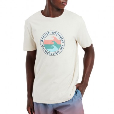 PROTEST PRTSHARM T-SHIRT KITOFFWHITE