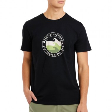 PROTEST PRTSHARM T-SHIRT TRUE BLACK