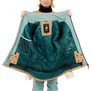 PROTEST PRTSINA SNOWJACKET TEDDY BROWN
