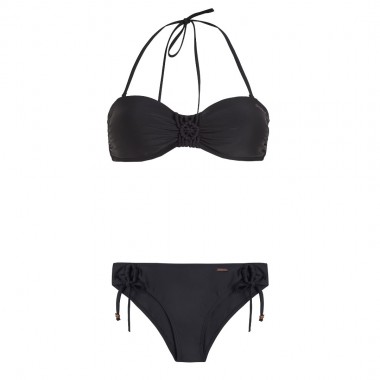 PROTEST PRTSOLEDAD BANDEAU BIKINI TRUE BLACK
