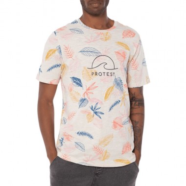 PROTEST PRTTEAGIN T-SHIRT KITOFFWHITE