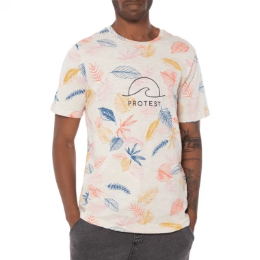 PROTEST PRTTEAGIN T-SHIRT KITOFFWHITE