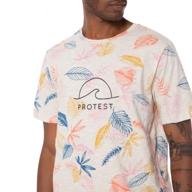 PROTEST PRTTEAGIN T-SHIRT KITOFFWHITE
