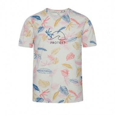 PROTEST PRTTEAGIN T-SHIRT KITOFFWHITE
