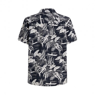 PROTEST PRTUNDAE SHORT SLEEVE SHIRT NIGHT SKYBLUE
