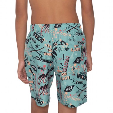 PROTEST PRTYANSEN JR BEACHSHORT ARCTICGREEN