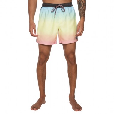 PROTEST QUINTIN BEACHSHORT BLUE ACID