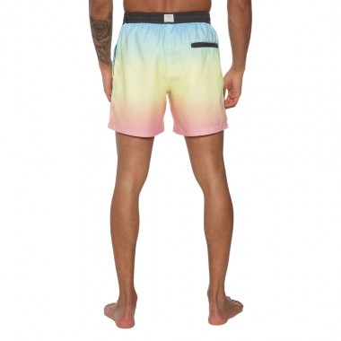 PROTEST QUINTIN BEACHSHORT BLUE ACID