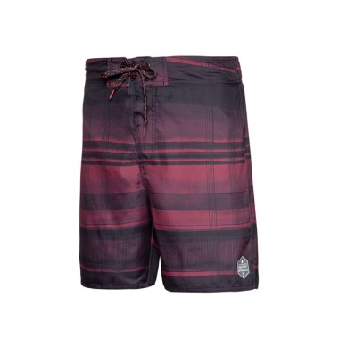 PROTEST RAINHILL BEACHSHORT DARK CHERRY