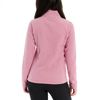 PROTEST REMUTEY JR 1/4 ZIP ACTIVE TOP VINTAGE PINK