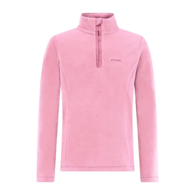 PROTEST REMUTEY JR 1/4 ZIP ACTIVE TOP VINTAGE PINK