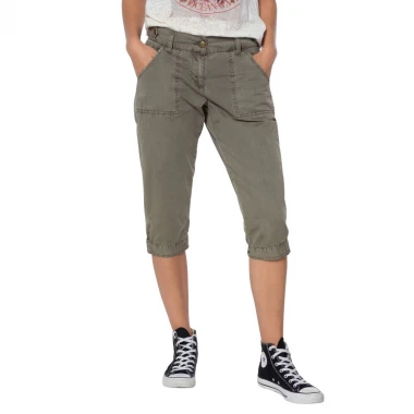 PROTEST SOUPIE 3/4 PANTS JUST LEAF