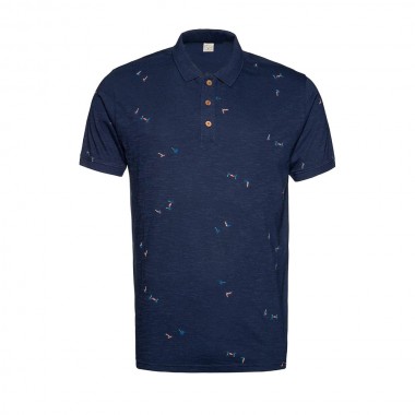 PROTEST TESTON POLO GROUND BLUE