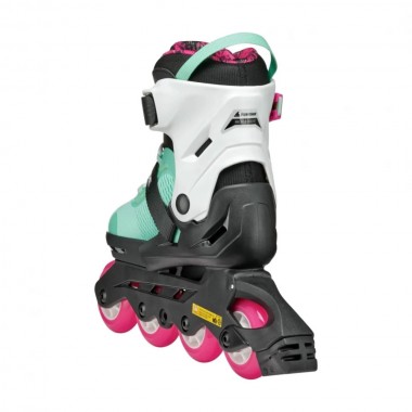 ROLLERBLADE MICROBLADE XT K INLINE SKATES BLACK/SEA GREEN