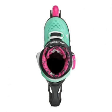 ROLLERBLADE MICROBLADE XT K INLINE SKATES BLACK/SEA GREEN