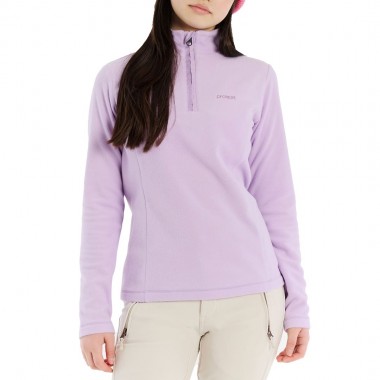 PROTEST REMUTEY JR 1/4 ZIP ACTIVE TOP THISTLE PURPLE