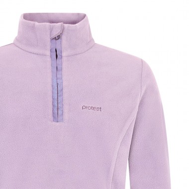 PROTEST REMUTEY JR 1/4 ZIP ACTIVE TOP THISTLE PURPLE