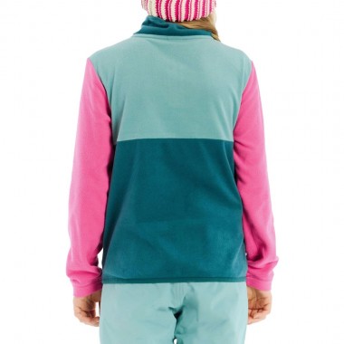 PROTEST PRTINKE JR 1/4 ZIP ACTIVE TOP FOXY PINK
