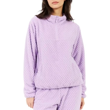 PROTEST PRTLINEA OUTDOOR W 1/4 ZIP FLEECE THISTLE PURPLE
