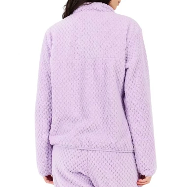PROTEST PRTLINEA OUTDOOR W 1/4 ZIP FLEECE THISTLE PURPLE