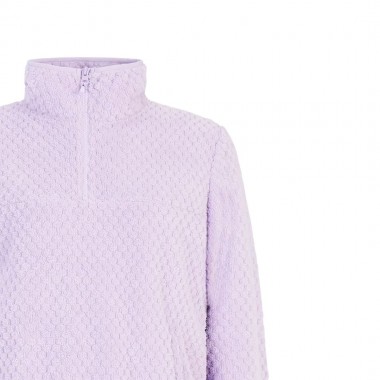 PROTEST PRTLINEA OUTDOOR W 1/4 ZIP FLEECE THISTLE PURPLE