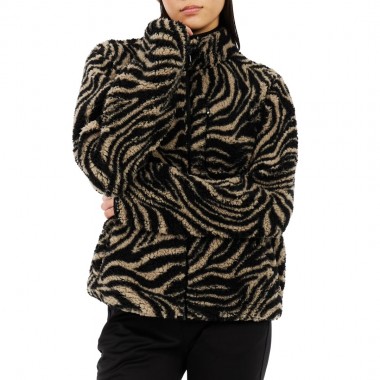 PROTEST PRTADELE OUTDOOR W FULL ZIP FLEECE BAMBOO BEIGE