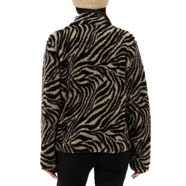 PROTEST PRTADELE OUTDOOR W FULL ZIP FLEECE BAMBOO BEIGE