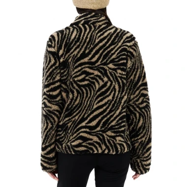 PROTEST PRTADELE OUTDOOR W FULL ZIP FLEECE BAMBOO BEIGE