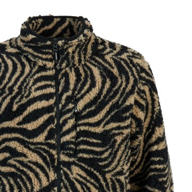 PROTEST PRTADELE OUTDOOR W FULL ZIP FLEECE BAMBOO BEIGE